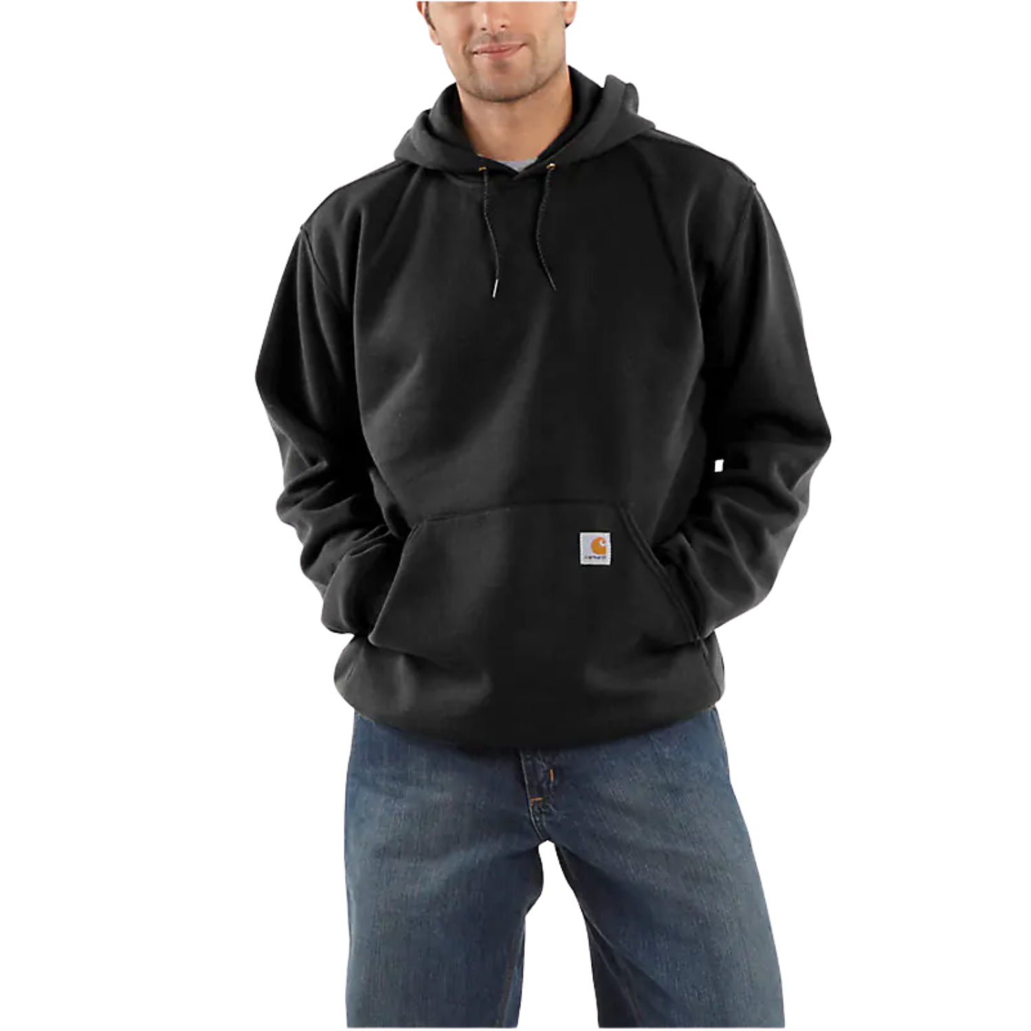 CARHARTT LOOSE FIT MIDWEIGHT SWEATSHIRT - BLACK