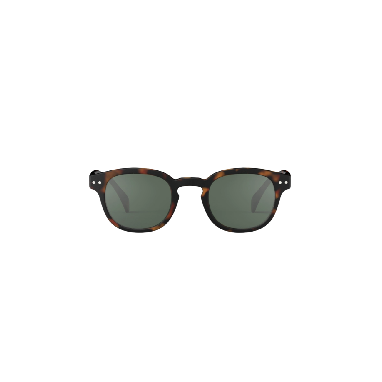 IZIPIZI SUN D TORTOISE GREEN LENSES - TORTOISE