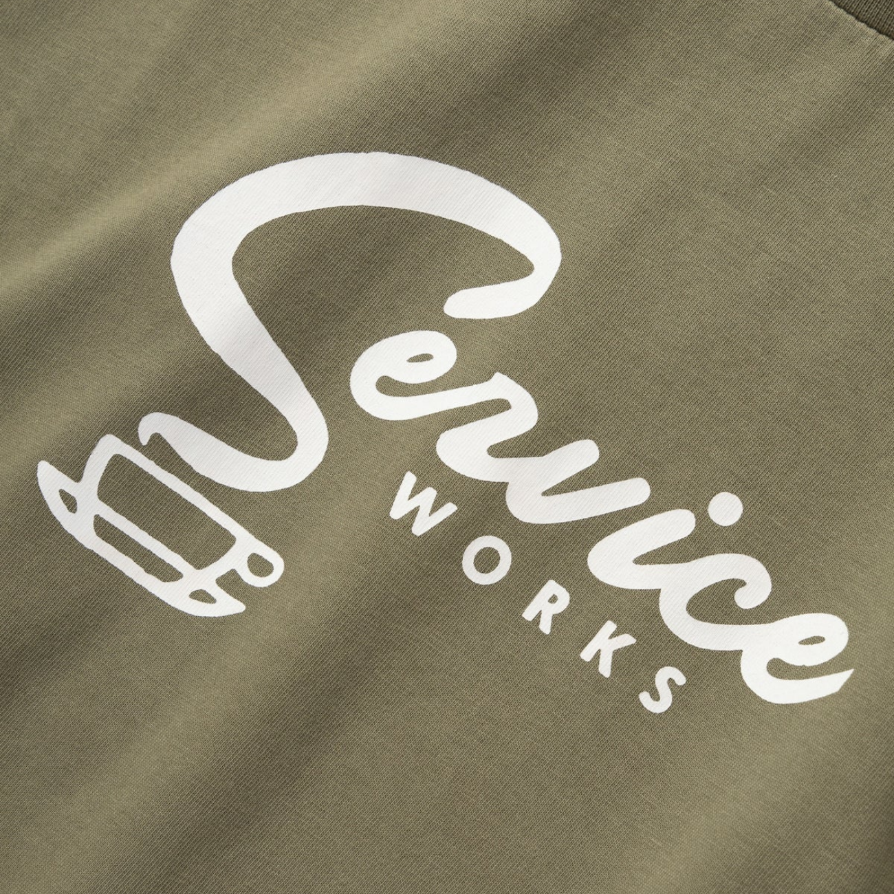 SERVICE WORKS ESPRESSO T-SHIRT - OLIVE
