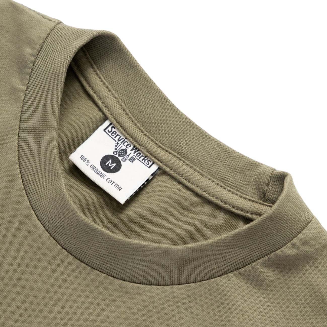 SERVICE WORKS ESPRESSO T-SHIRT - OLIVE