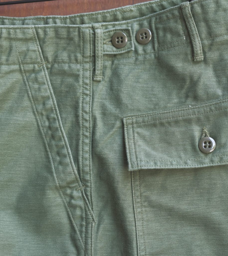 ORSLOW US ARMY FATIGUE PANTS - GREEN