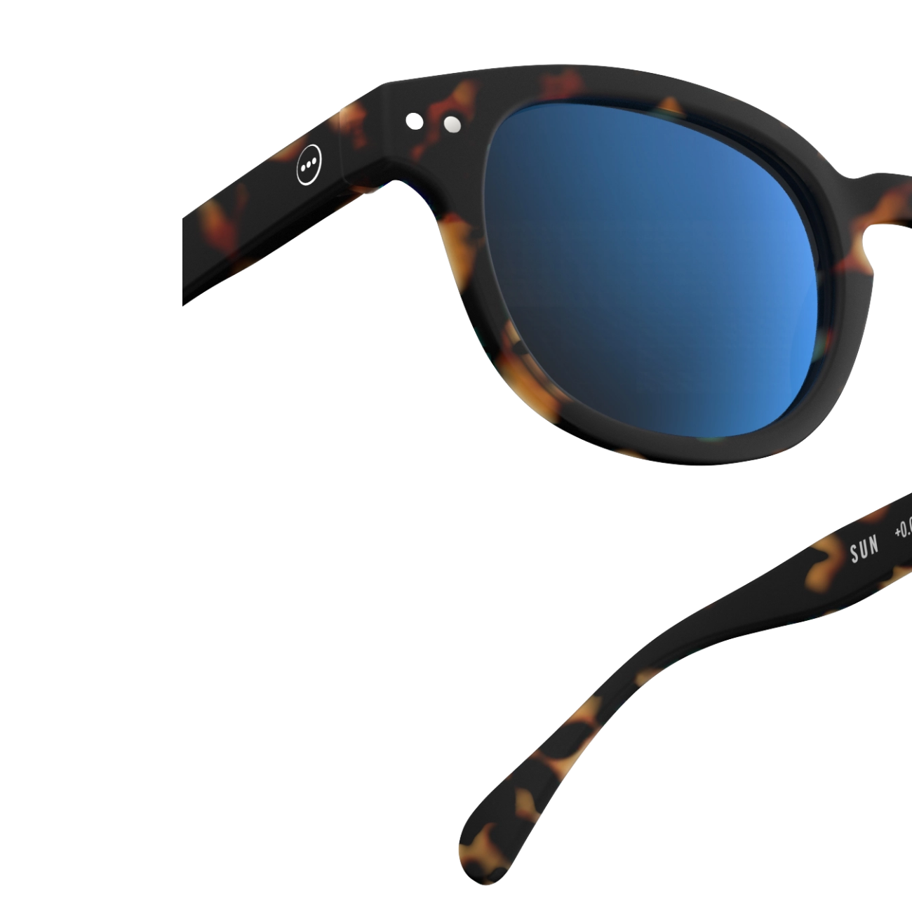 IZIPIZI SUN C TORTOISE MIRROR - TORTOISE