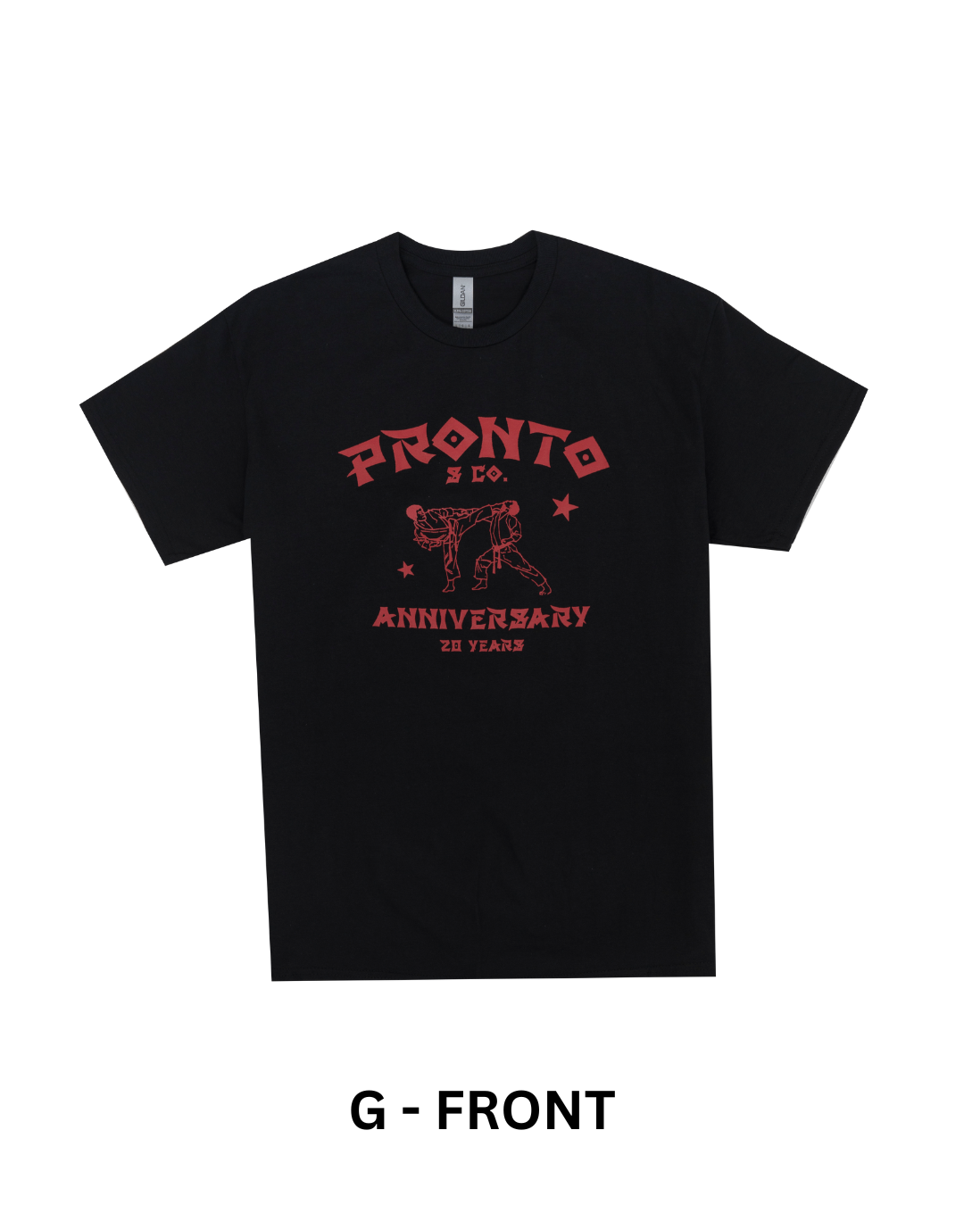 PRONTO&CO. 20TH ANNIVERSARY TEE - BLIND BOX