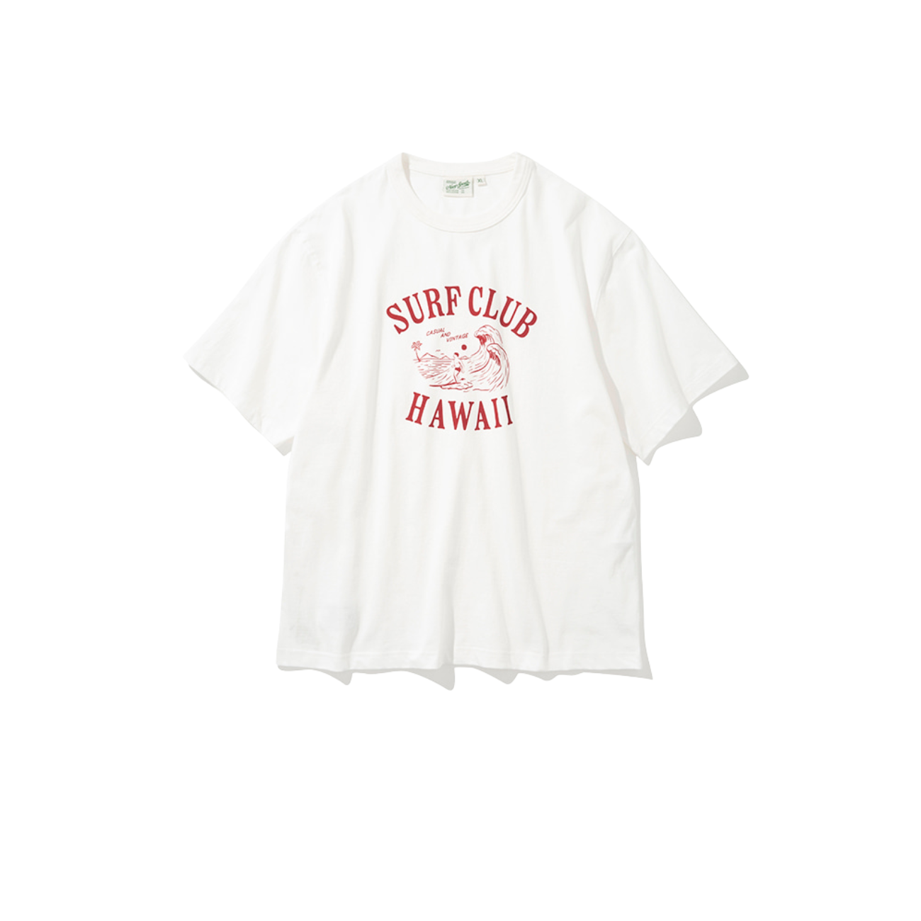 UNIFORM BRIDGE SURF CLUB S/S T-SHIRT - OFF WHITE