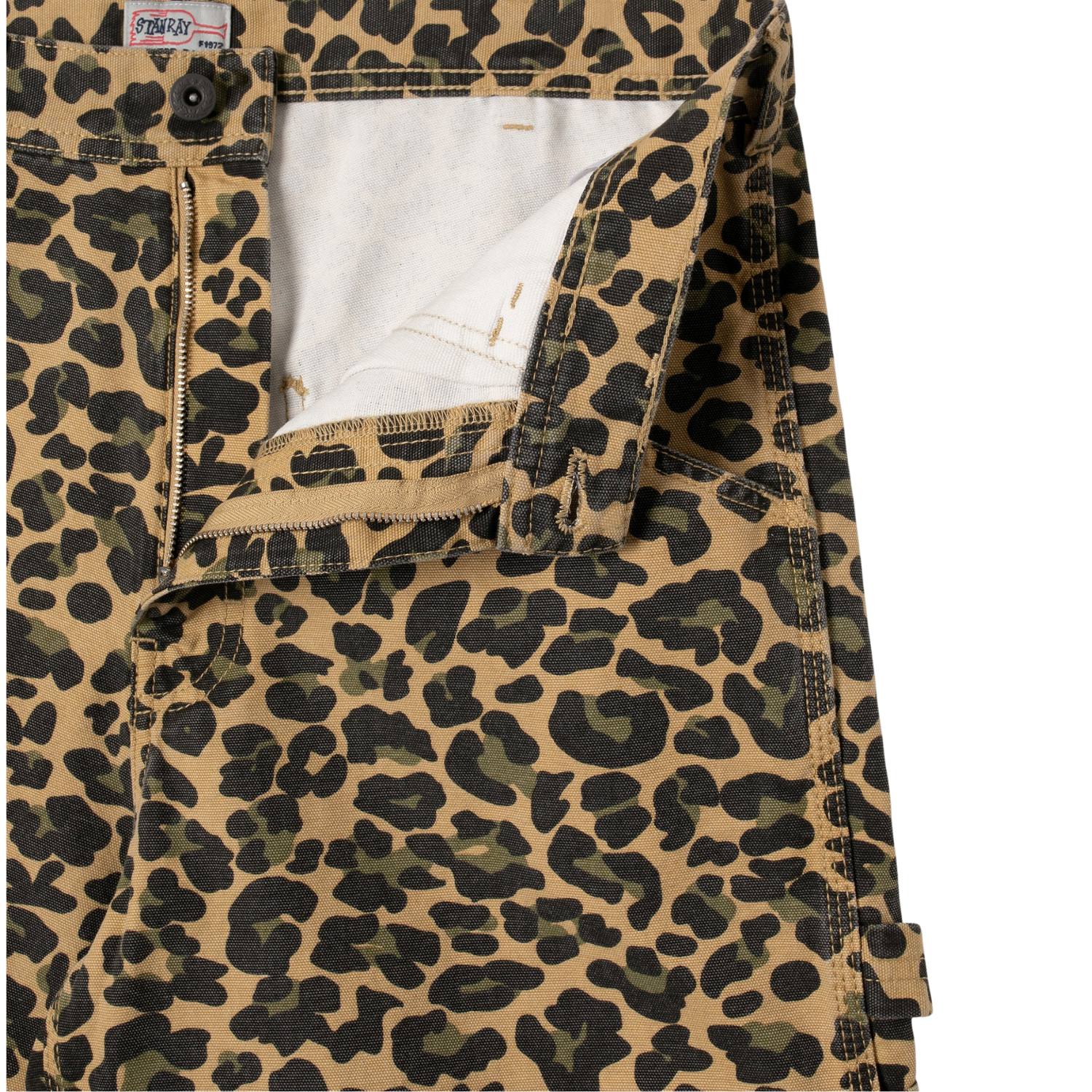 STAN RAY BIG JOB SHORT - LEOPARD CAMO