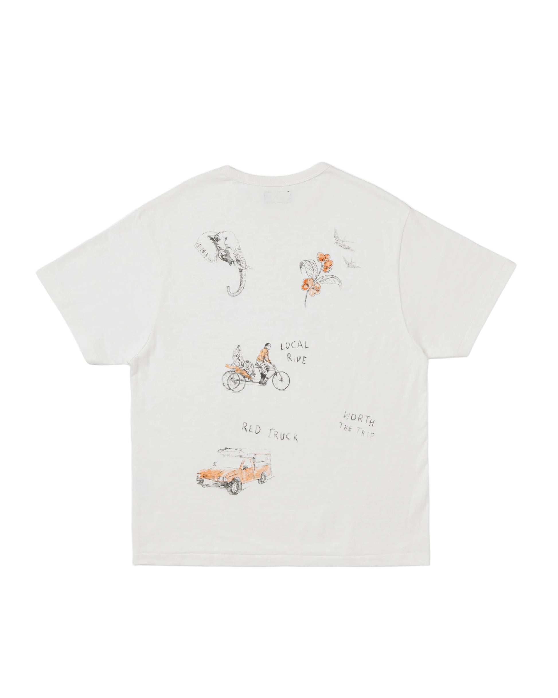 PRONTO & CO. CHIANG MAI AEW SOUVENIR TEE - WHITE