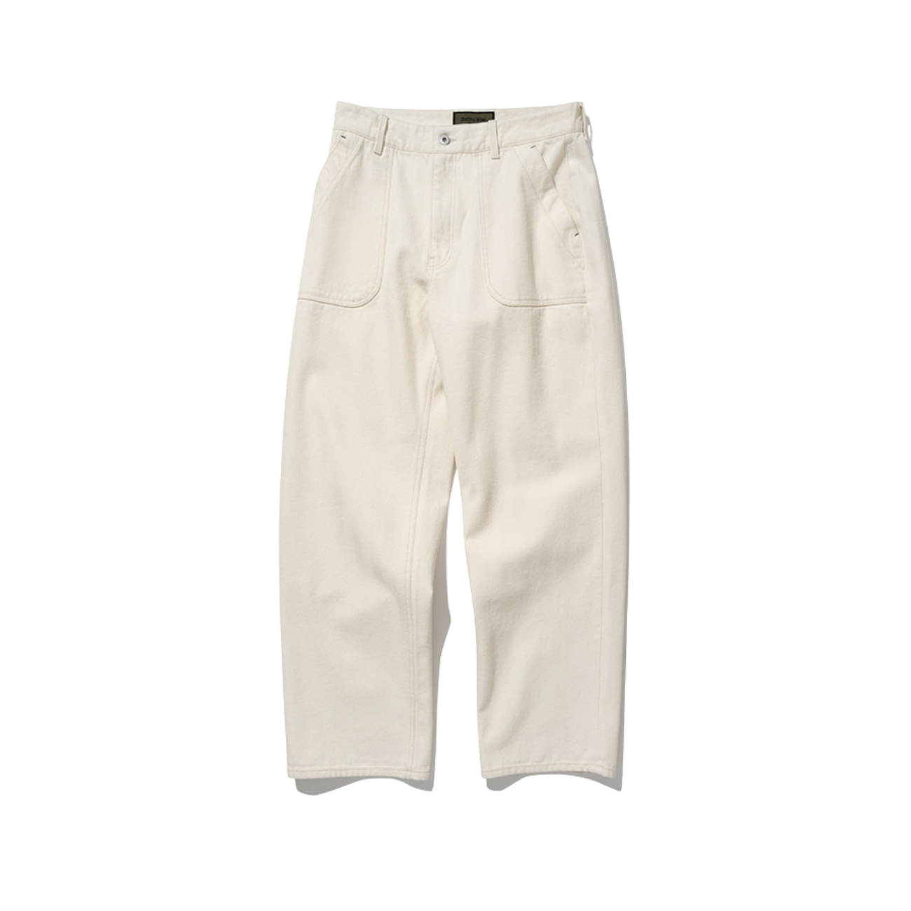 UNIFORM BRIDGE HBT DECK PANTS - IVORY