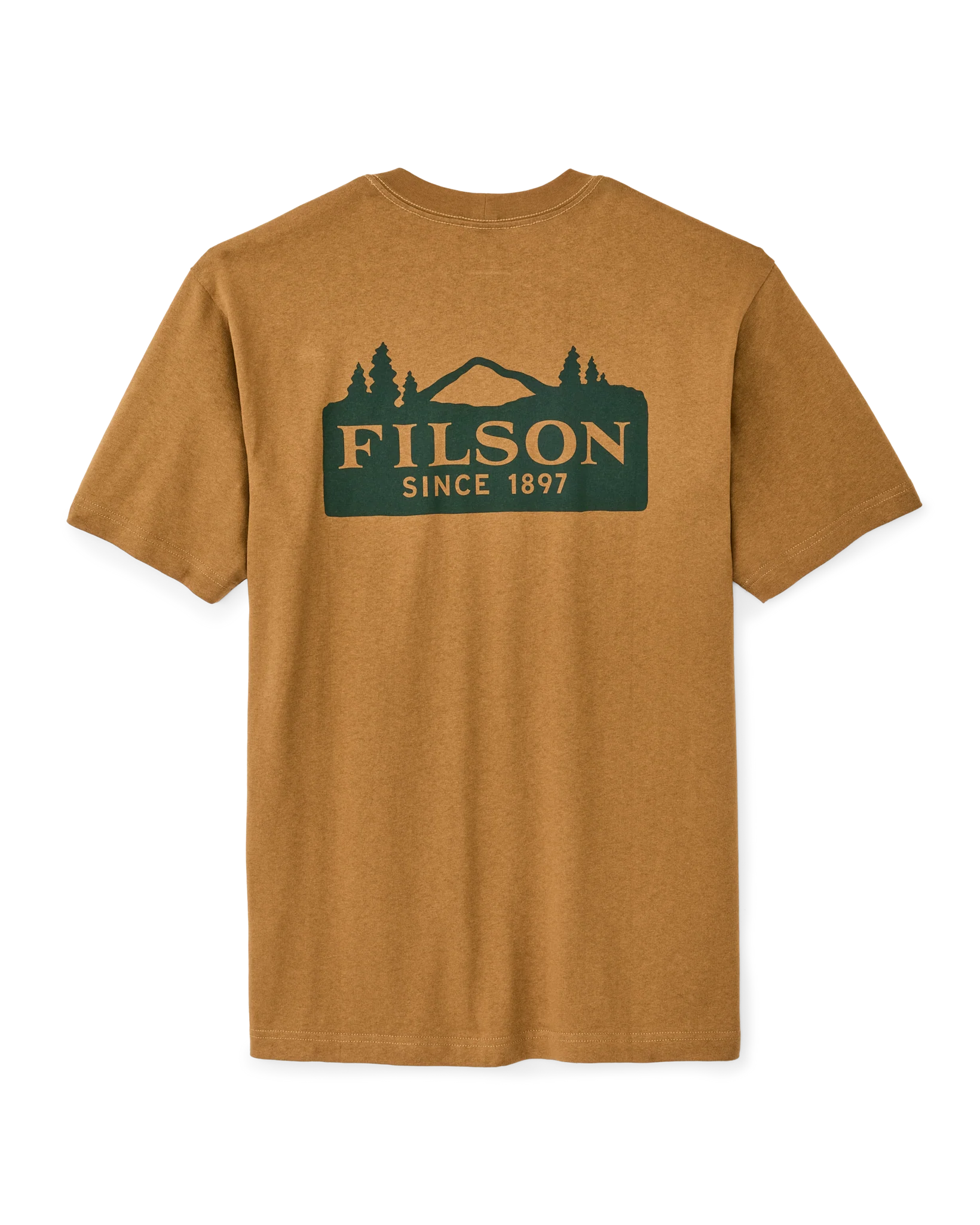 Filson Frontier Logo T-Shirt — Golden Tan — view 2
