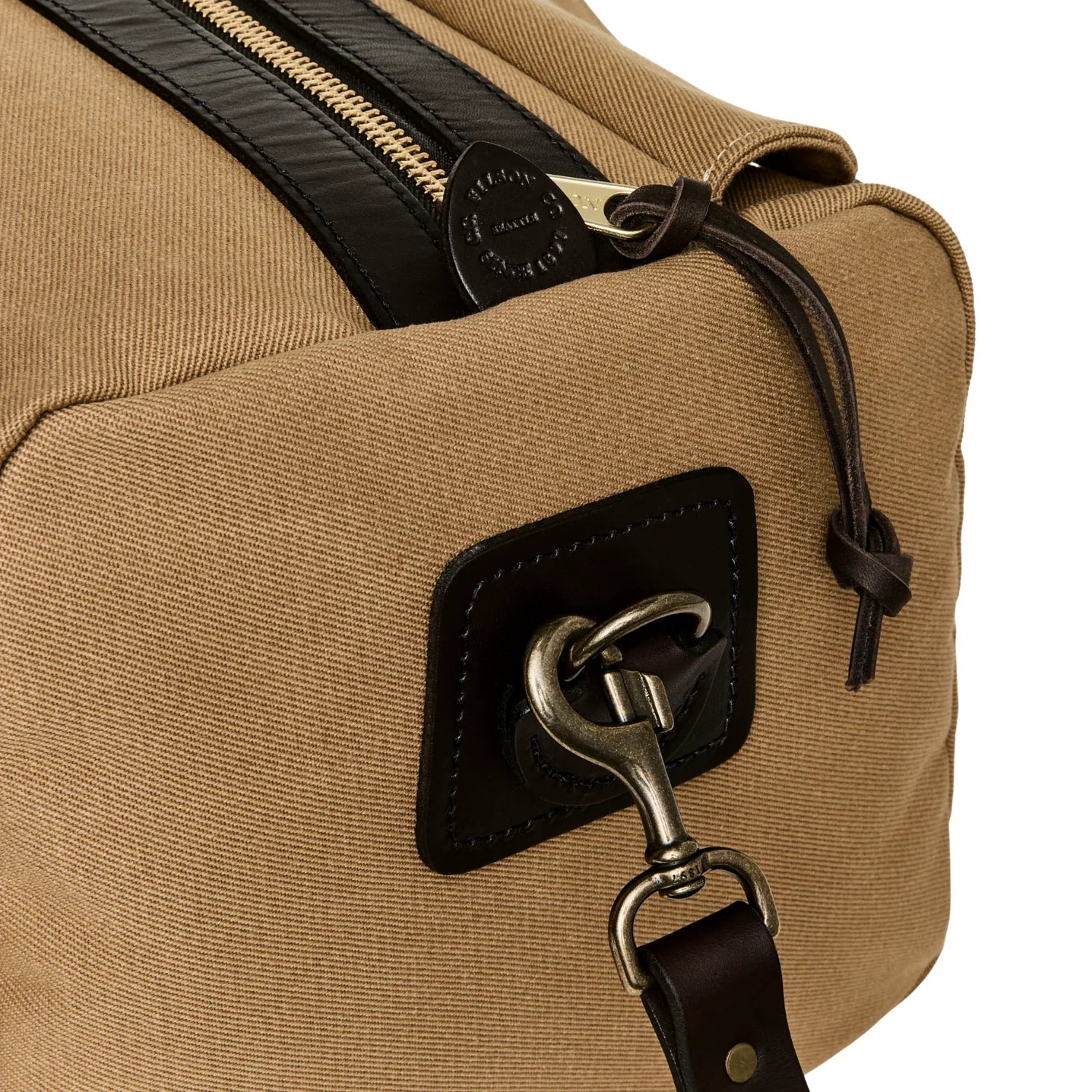 Filson Small Duffle Bag — Tan — view 6