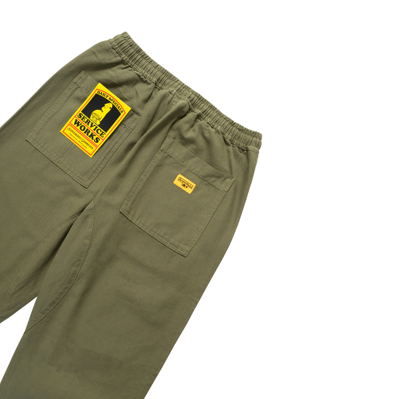 SERVICE WORKS CANVAS CHEF PANT - OLIVE