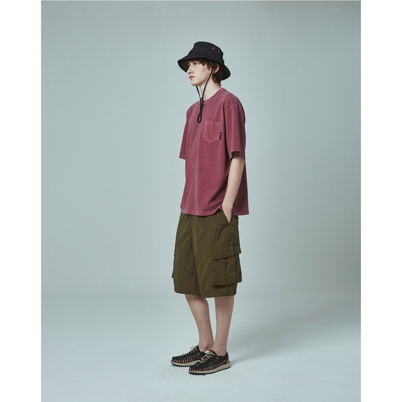 UNIFORM BRIDGE AE M51 SHORT PANTS - BLACK