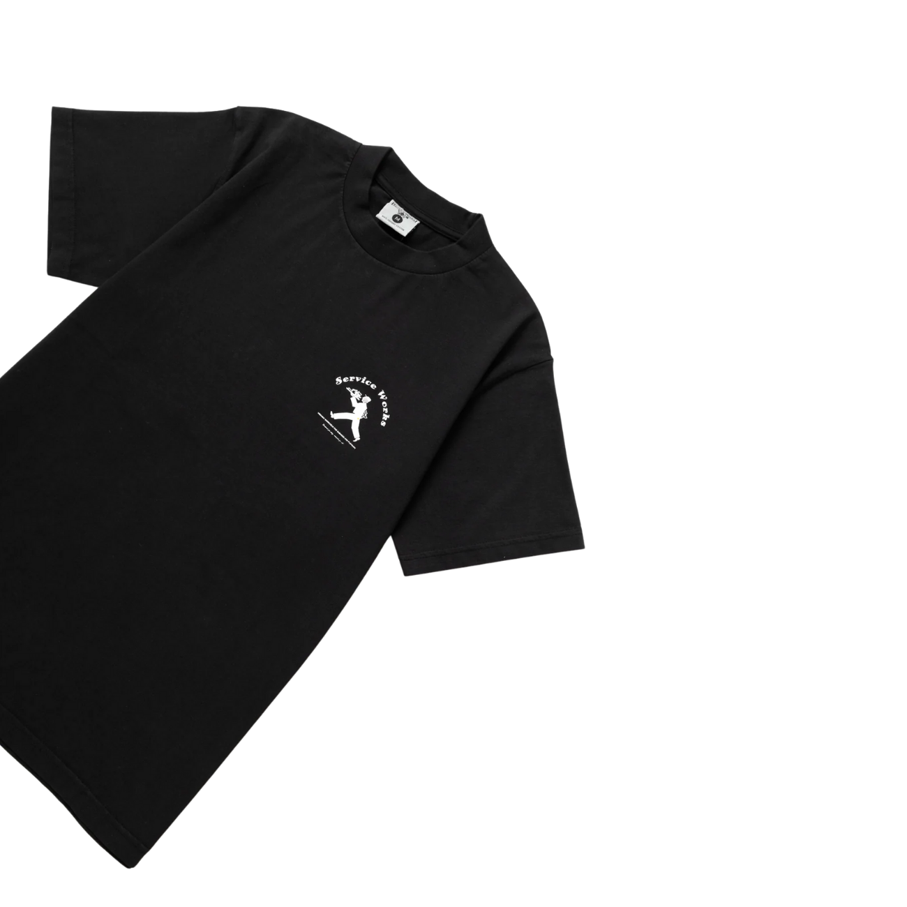SERVICE WORKS WAITER T-SHIRT - BLACK
