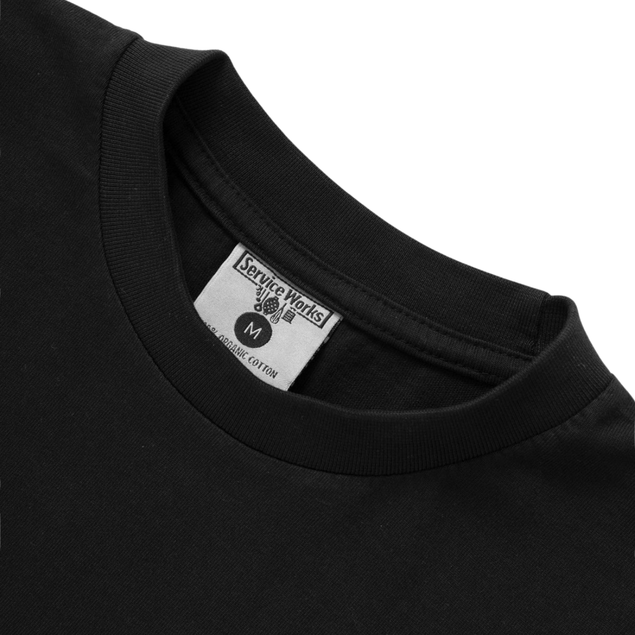 SERVICE WORKS WAITER T-SHIRT - BLACK