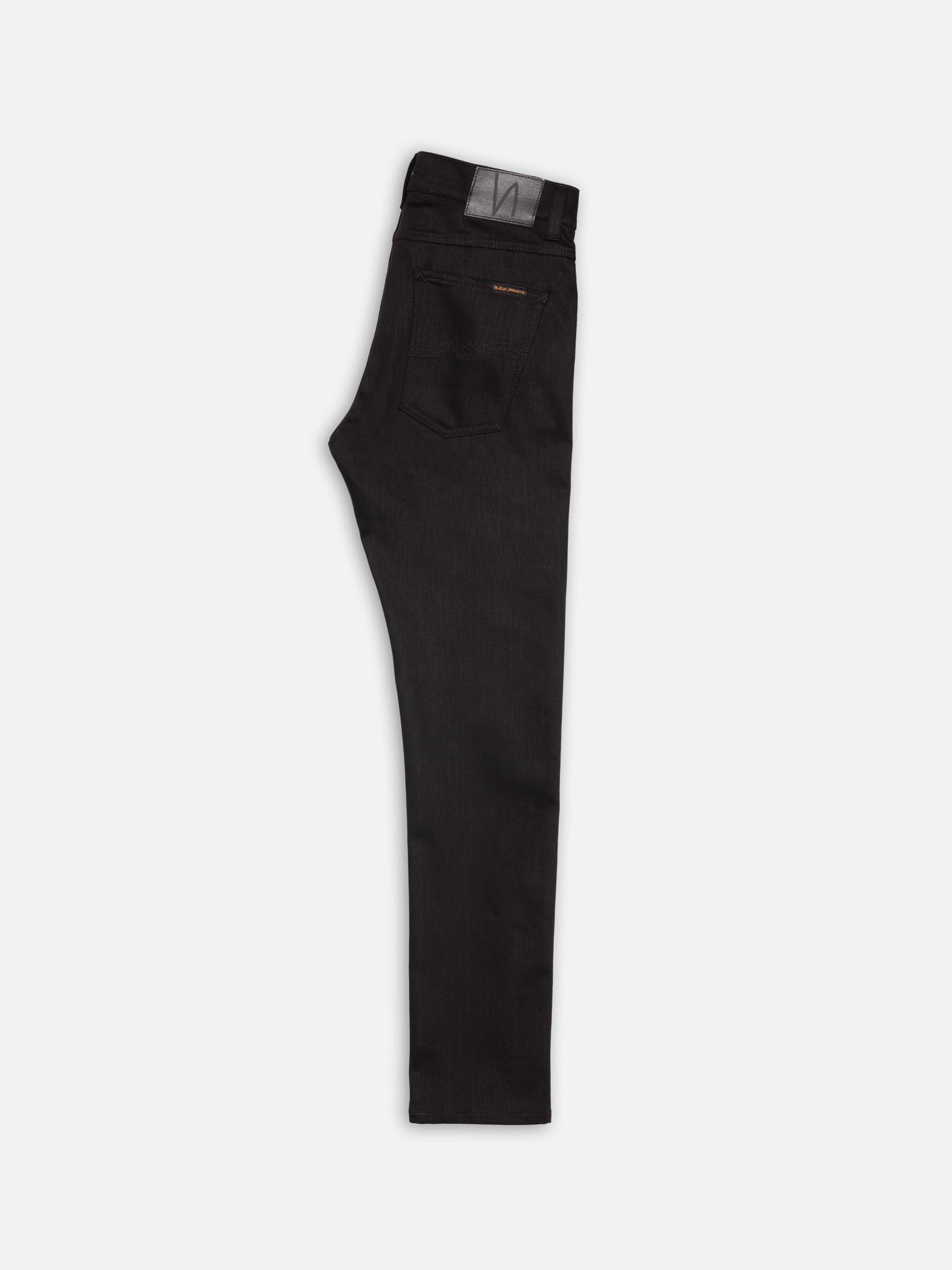 NUDIE JEANS LEAN DEAN - DRY EVERBLACK