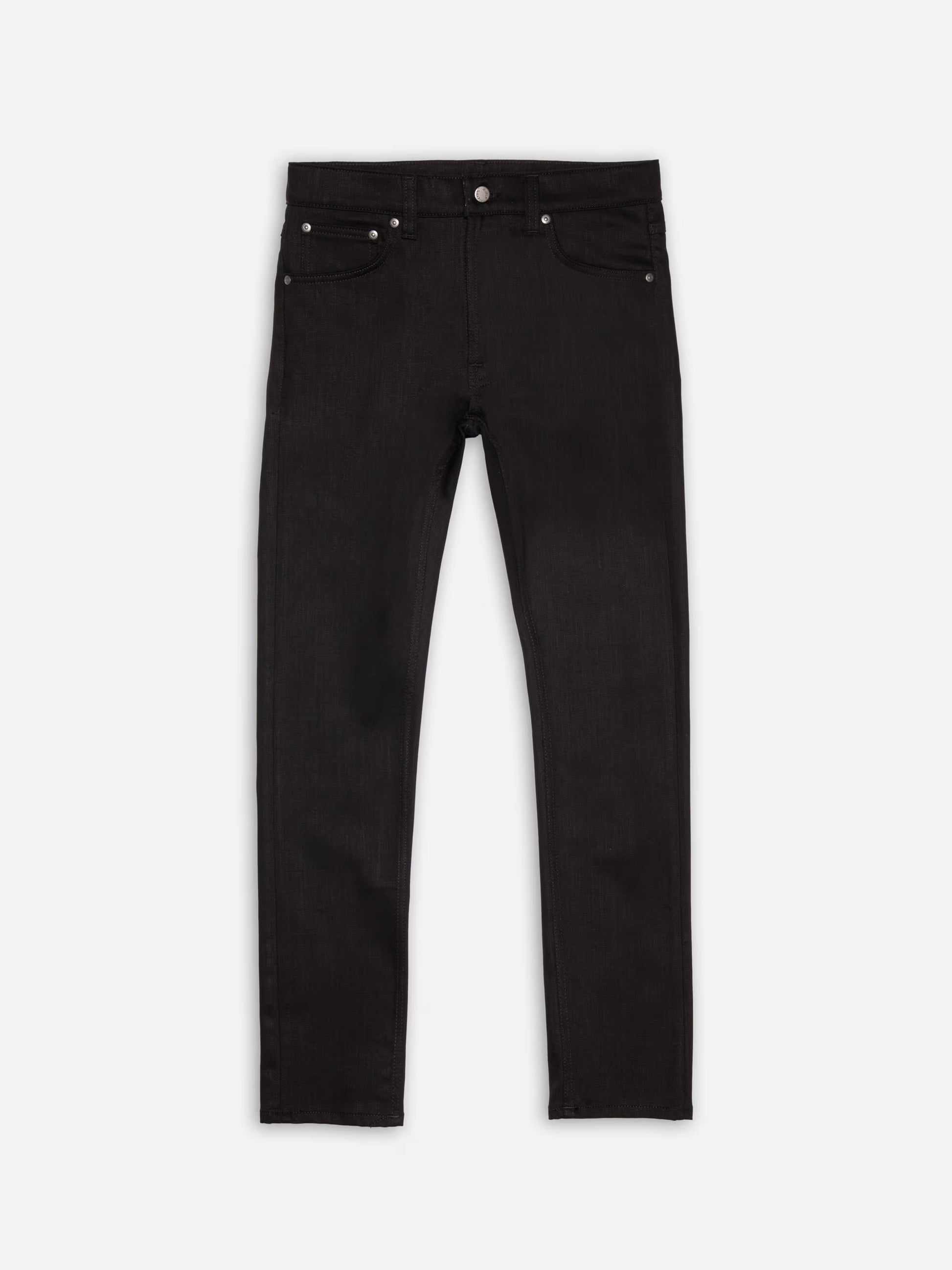 NUDIE JEANS LEAN DEAN - DRY EVERBLACK