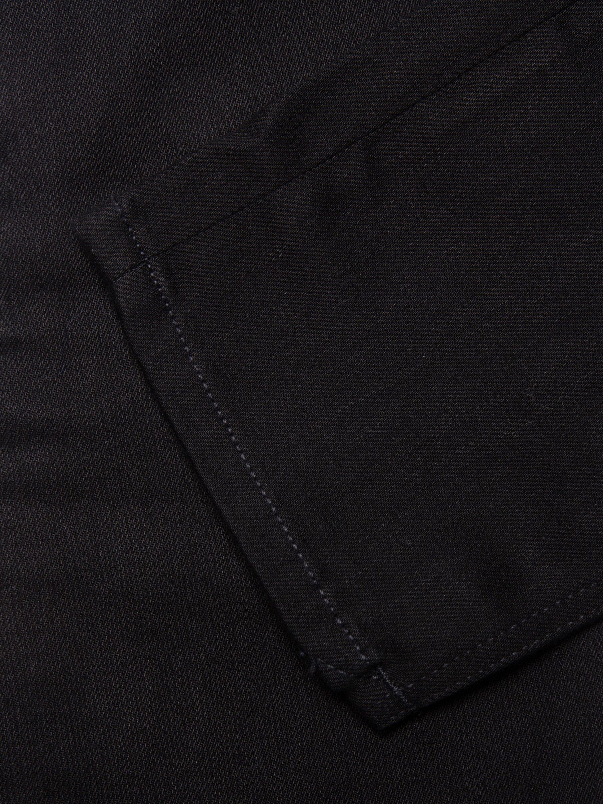 NUDIE JEANS LEAN DEAN - DRY EVERBLACK