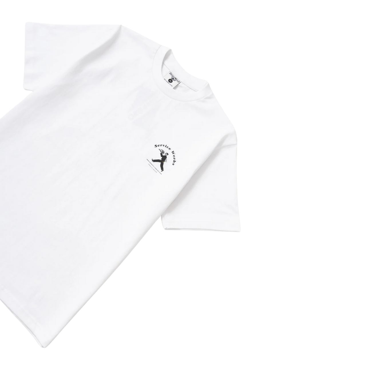 SERVICE WORKS WAITER T-SHIRT - WHITE