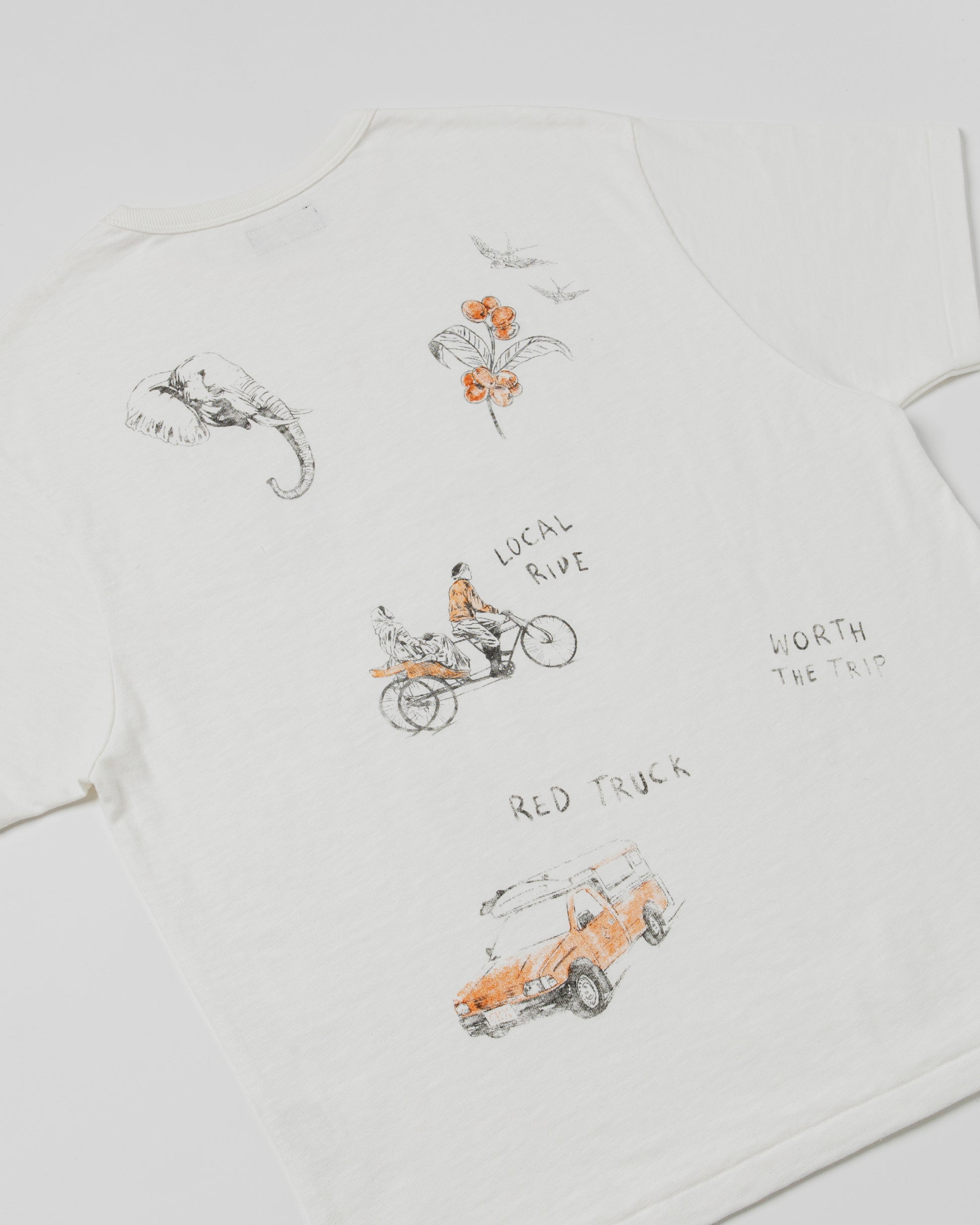 PRONTO & CO. CHIANG MAI AEW SOUVENIR TEE - WHITE