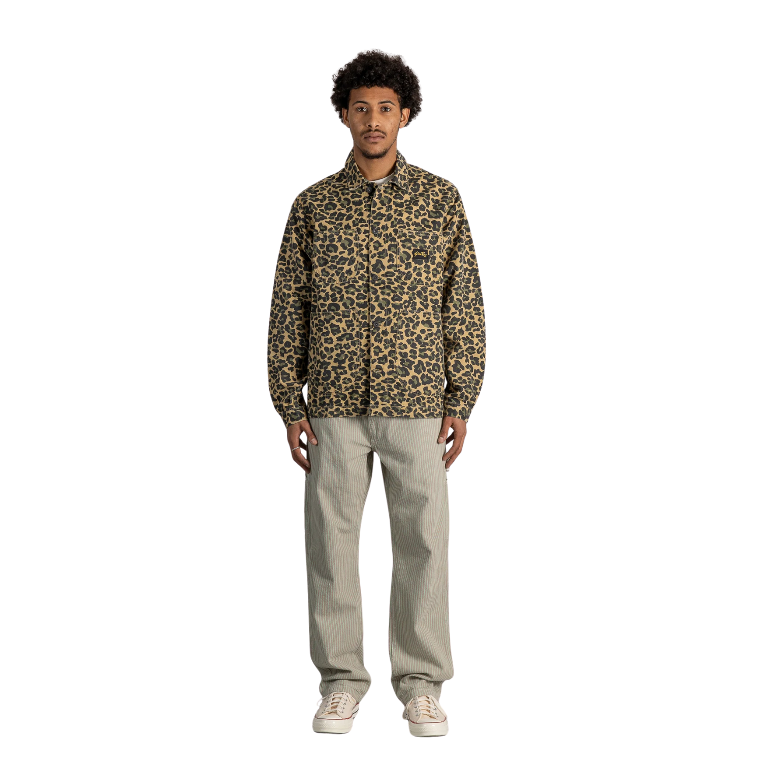 STAN RAY COVERALL JACKET - LEOPARD CAMO