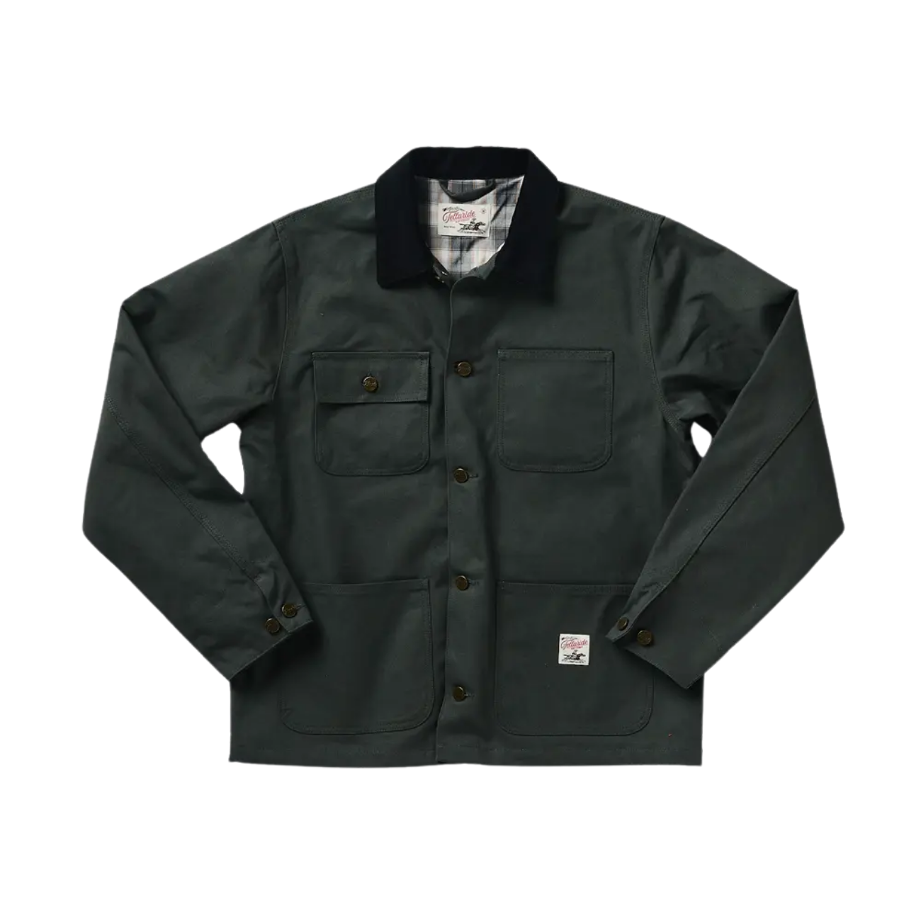 TELLURIDE WANDERER CHORE COAT - FOREST