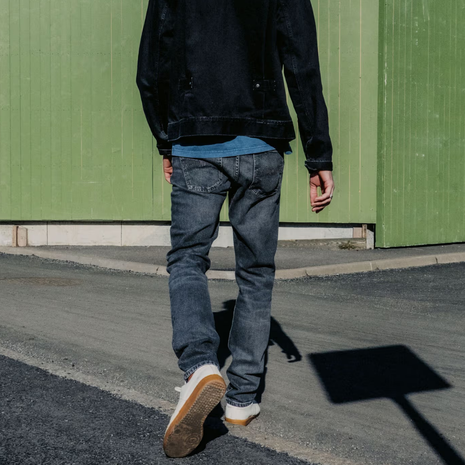 NUDIE Lean Dean - Grey Hurricane