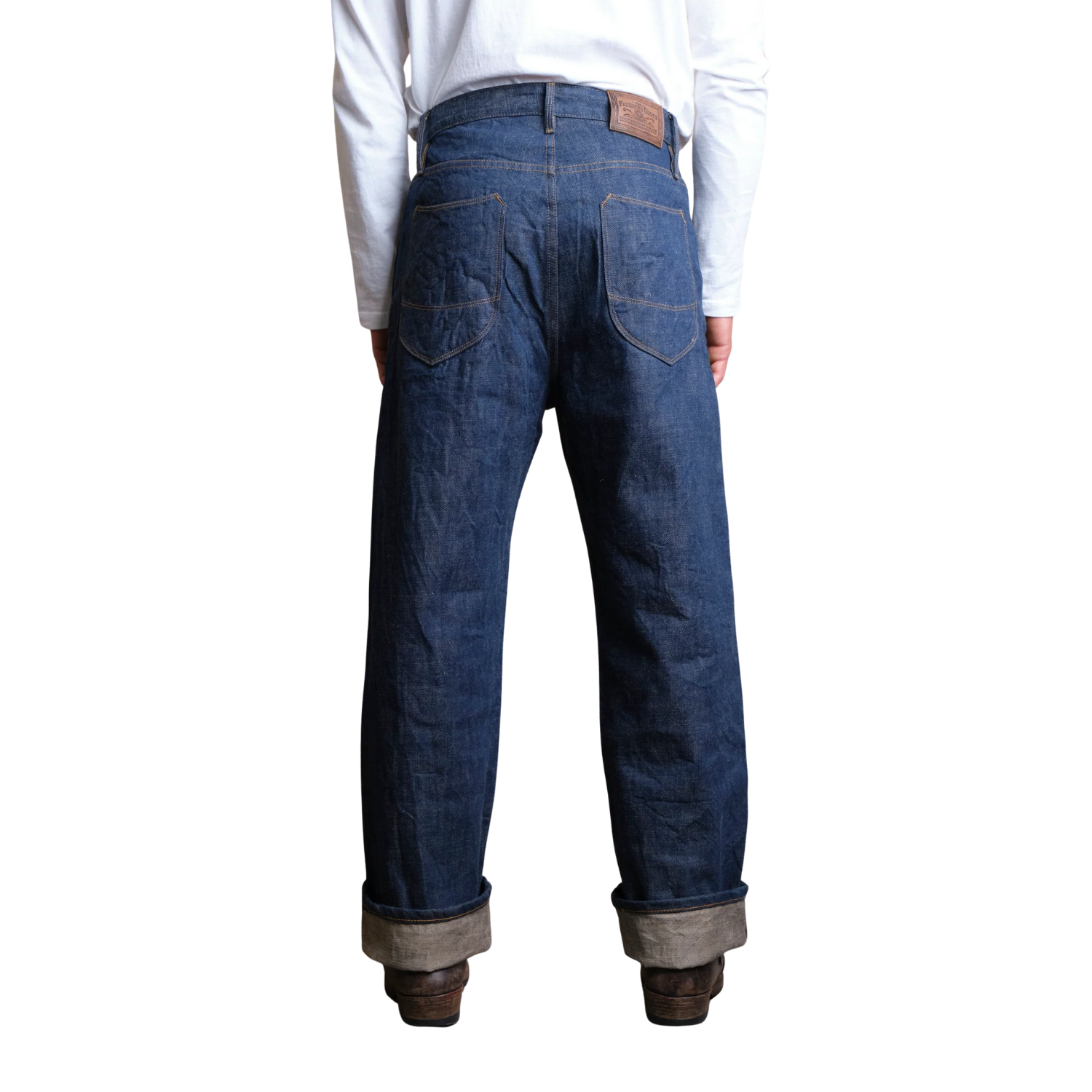 FREENOTE MODESTO STRAIGHT CUT 13 OUNCE - NATURAL RINSED DENIM