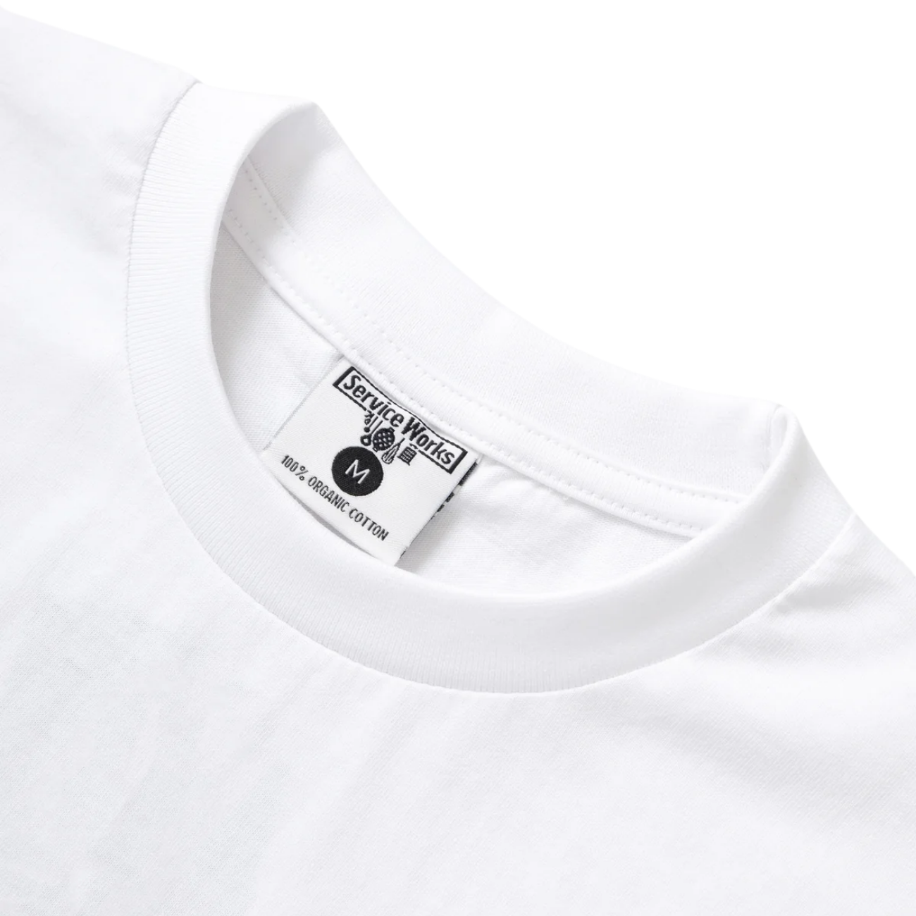 SERVICE WORKS WAITER T-SHIRT - WHITE