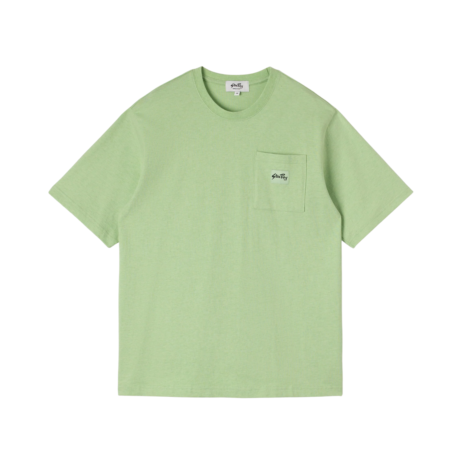 STAN RAY PATCH POCKET T-SHIRT - QUIET GREEN HEATHER