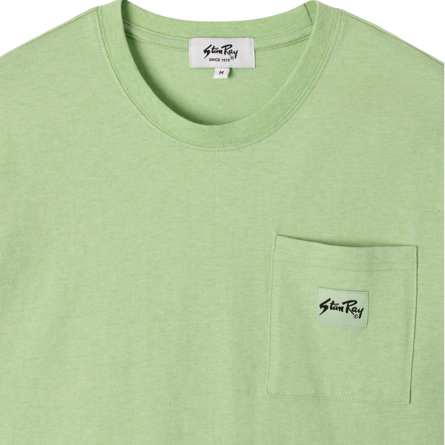 STAN RAY PATCH POCKET T-SHIRT - QUIET GREEN HEATHER