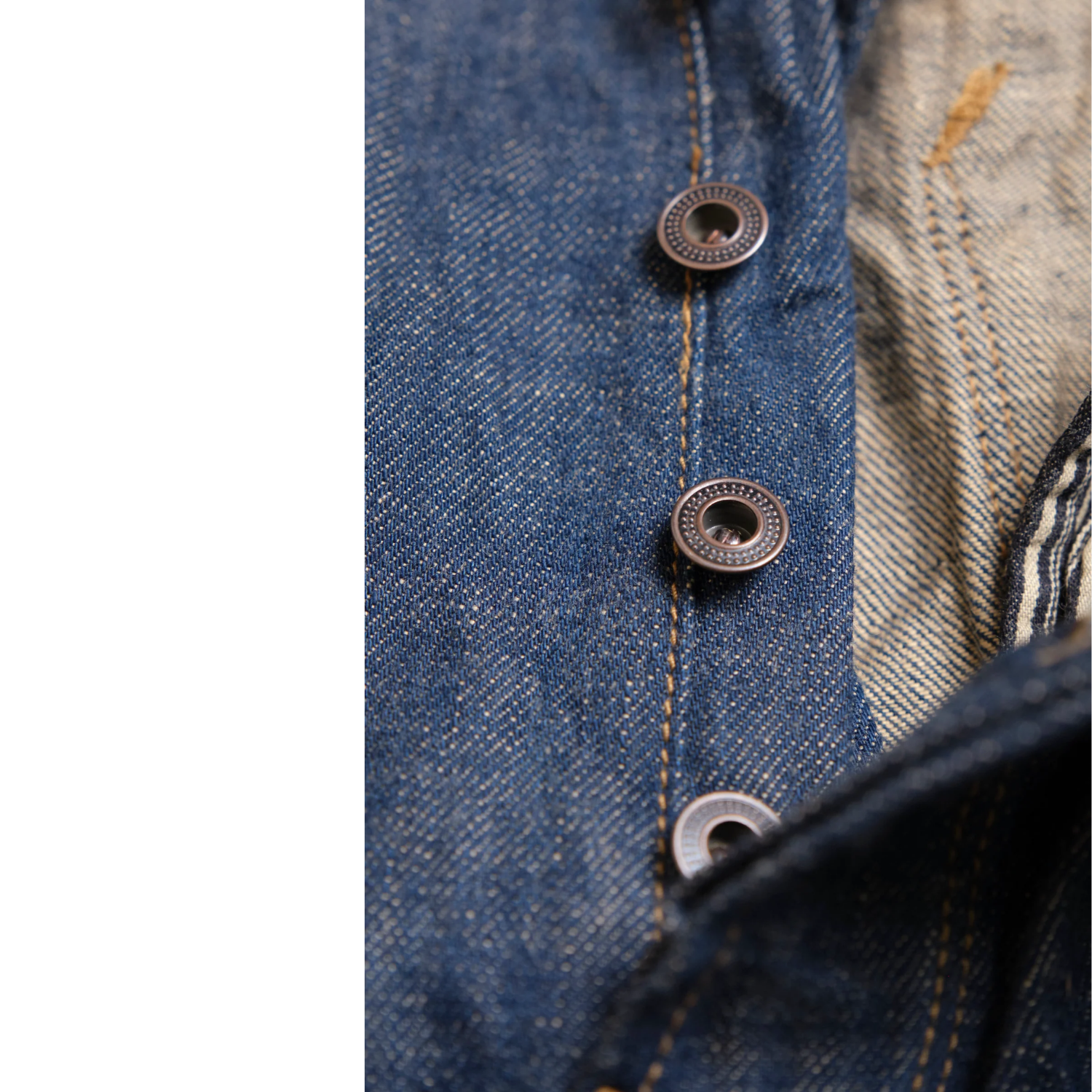 FREENOTE MODESTO STRAIGHT CUT 13 OUNCE - NATURAL RINSED DENIM