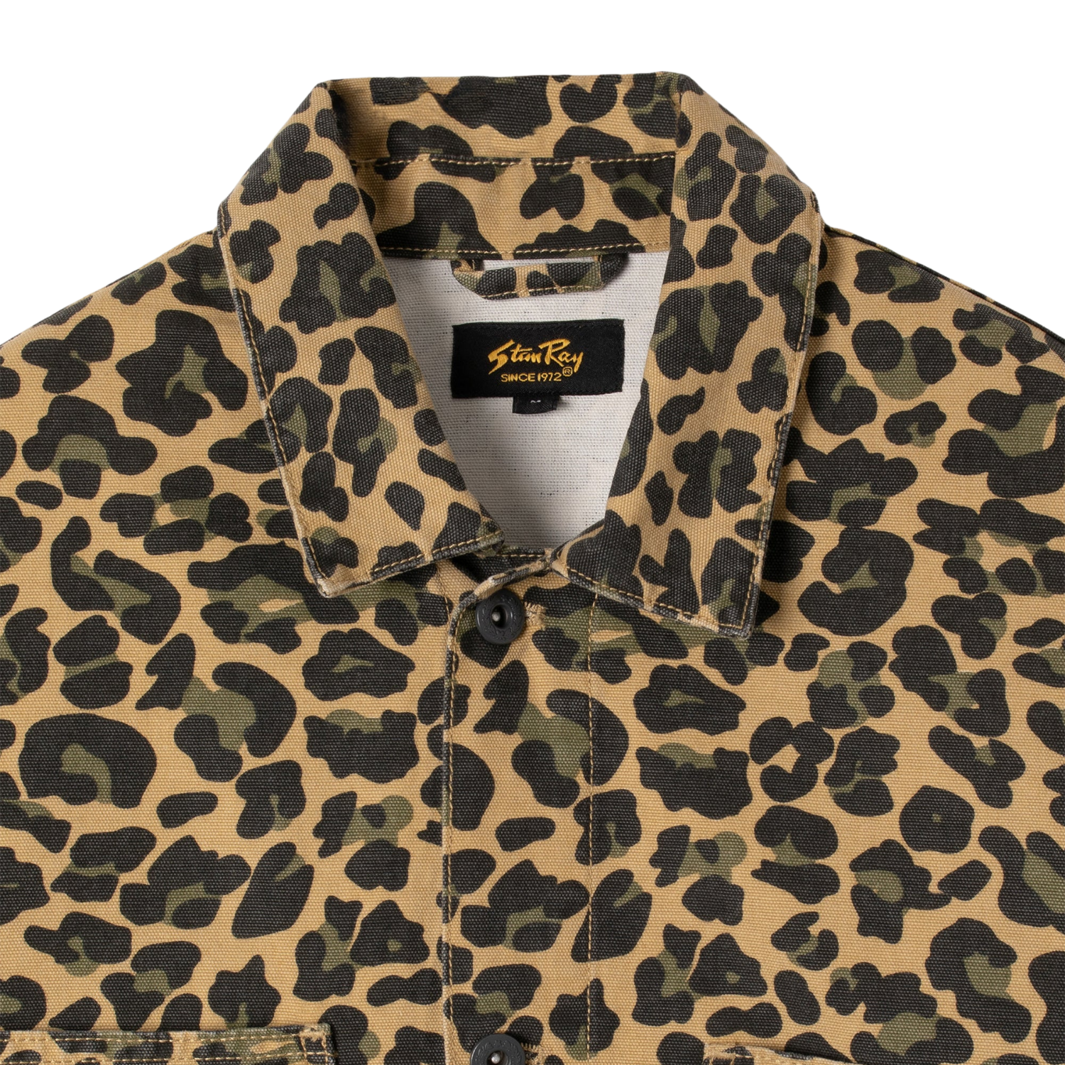 STAN RAY COVERALL JACKET - LEOPARD CAMO