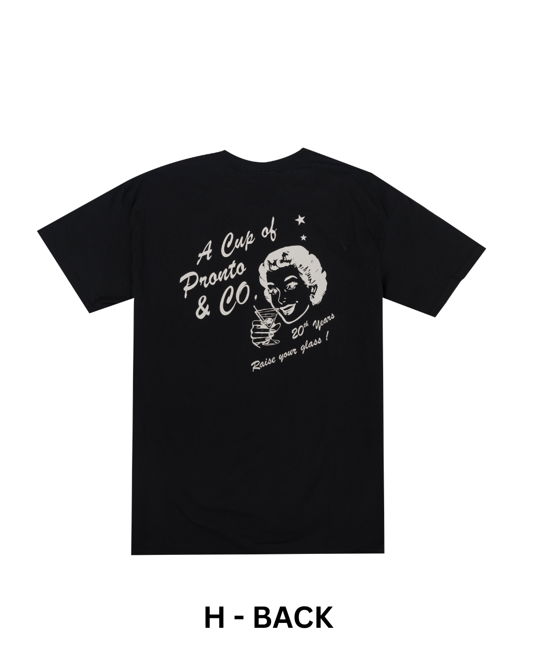PRONTO&CO. 20TH ANNIVERSARY TEE - BLIND BOX