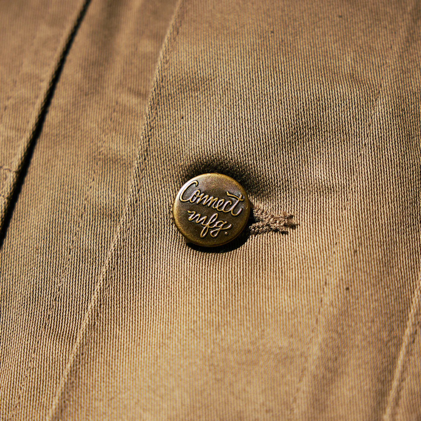 PHERROW'S - STORMY BLUE TRUCKER JACKET - MOKA