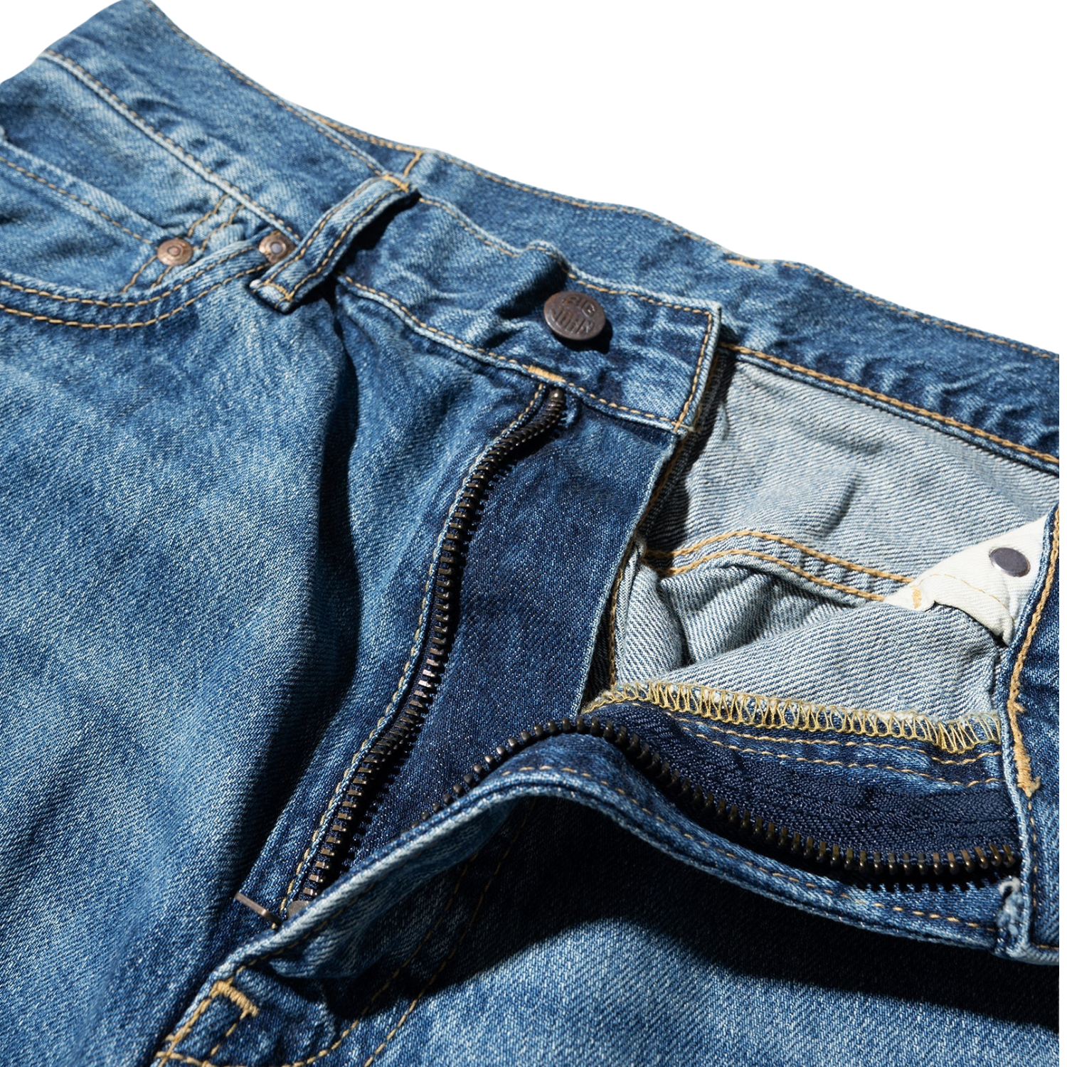 BIG JOHN M102SL (AW) VINTAGE 60S CLASSIC STRAIGHT FIT - ANTIQUE WASH