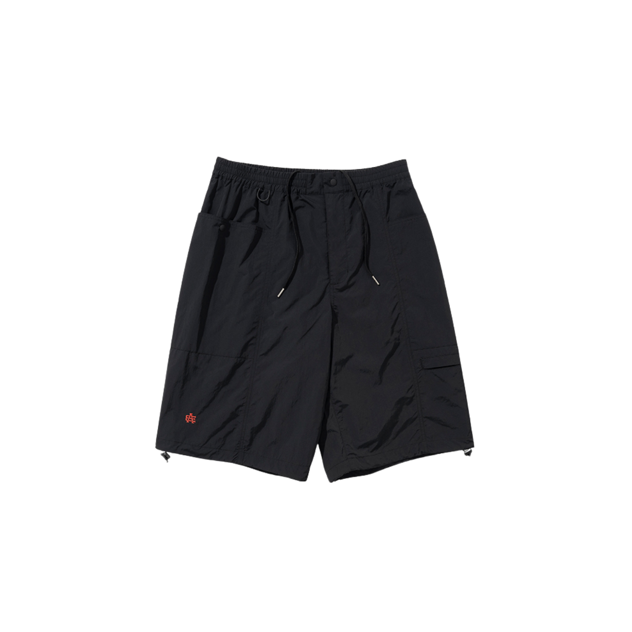UNIFORM BRIDGE AE NYLON 3POCKET SHORT PANTS - BLACK
