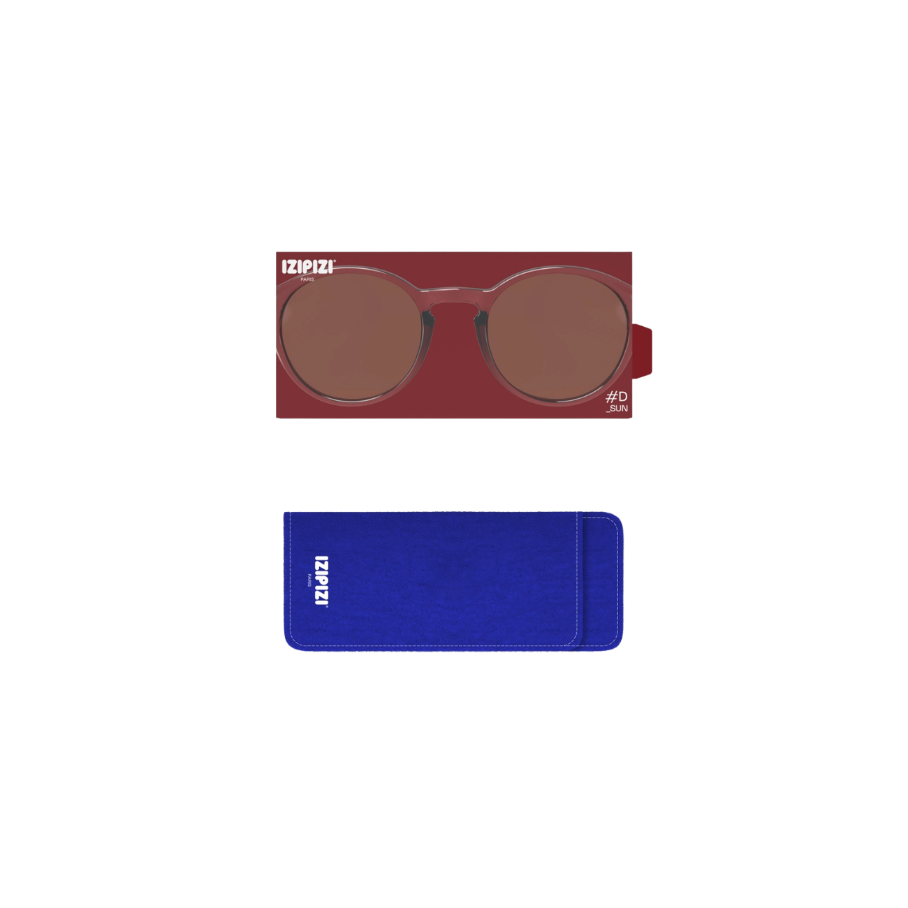 IZIPIZI SUN D RED CRYSTAL - RED CRYSTAL