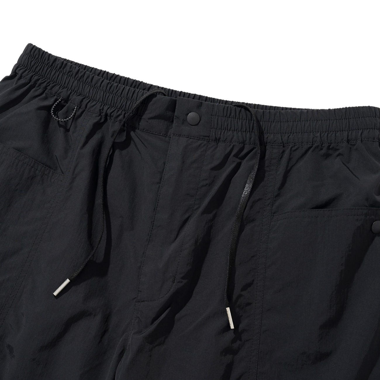 UNIFORM BRIDGE AE NYLON 3POCKET SHORT PANTS - BLACK