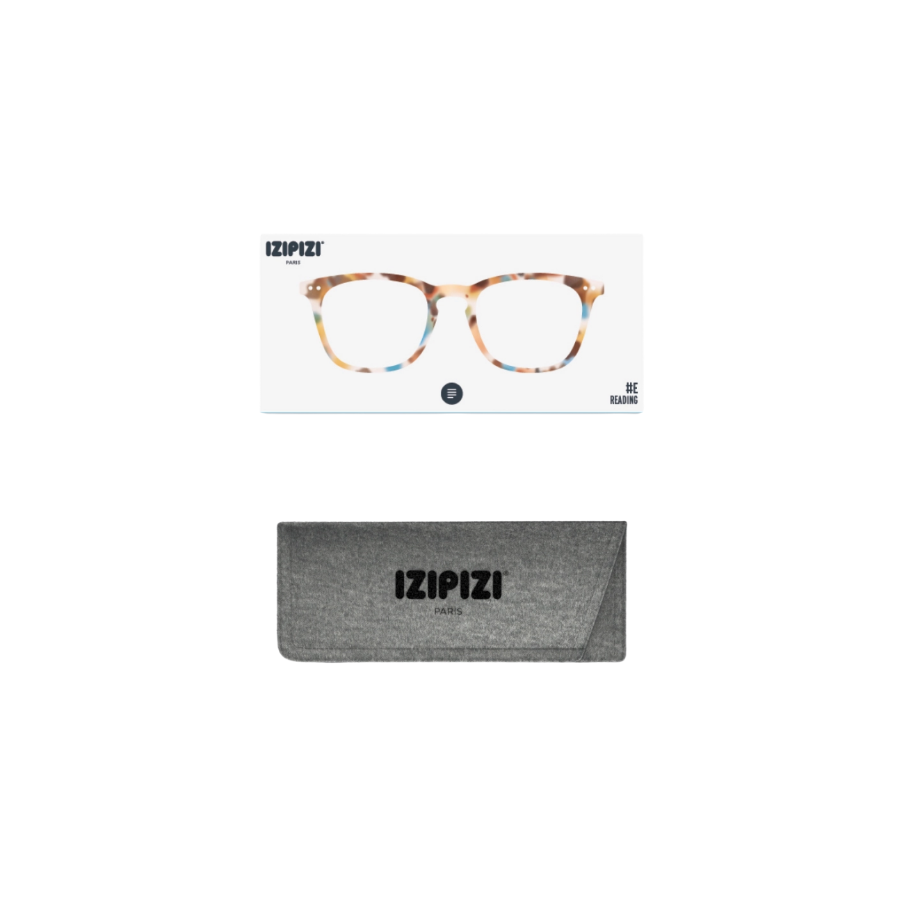 IZIPIZI READING E BLUE TORTOISE +1.5 - BLUE TORTOISE