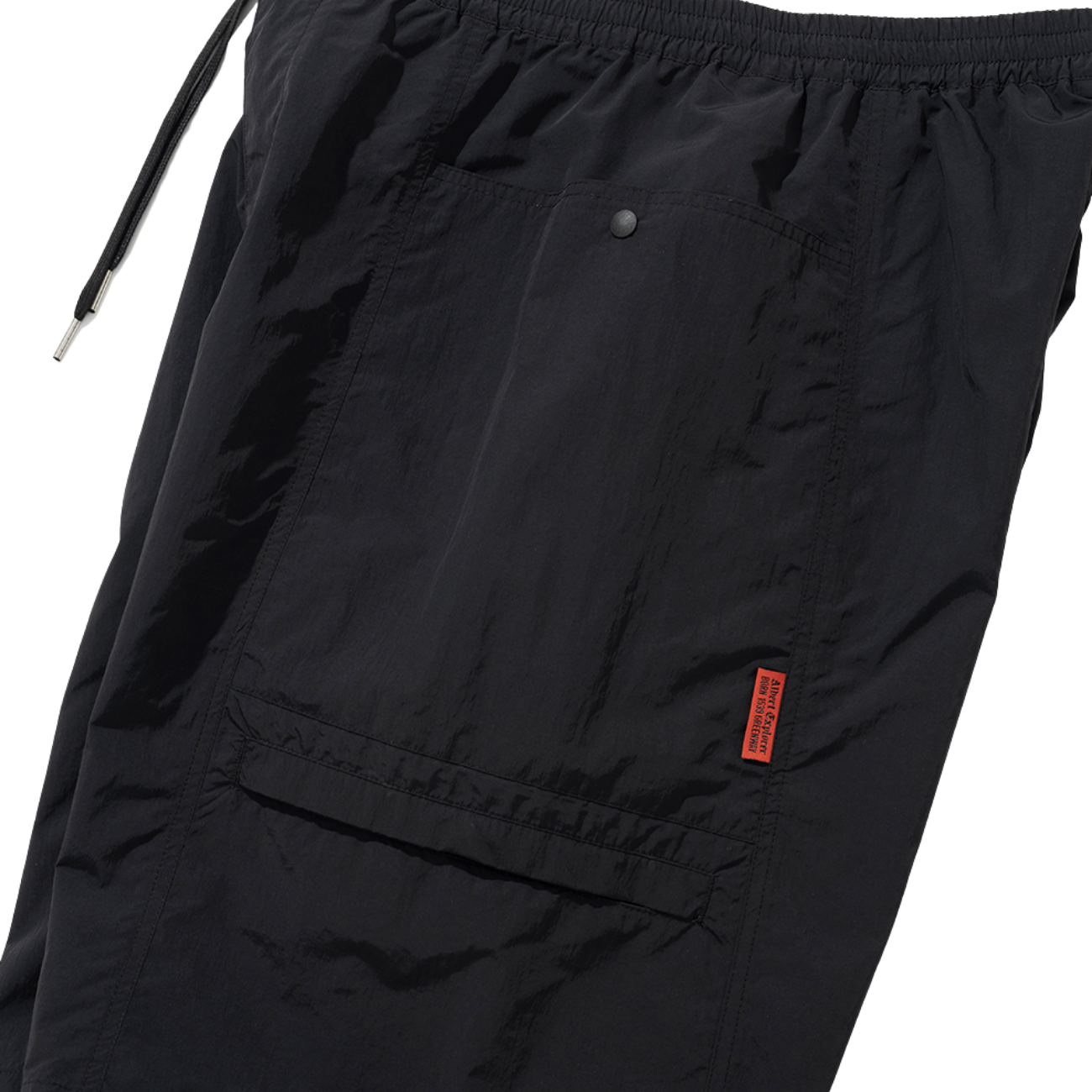 UNIFORM BRIDGE AE NYLON 3POCKET SHORT PANTS - BLACK
