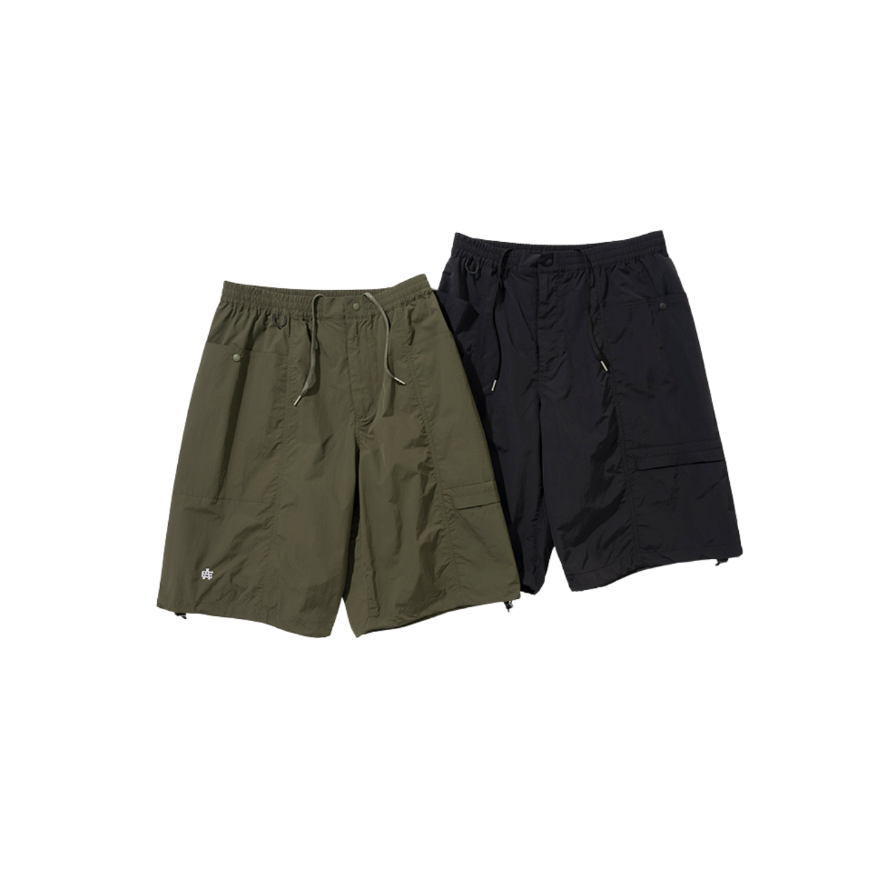 UNIFORM BRIDGE AE NYLON 3POCKET SHORT PANTS - BLACK
