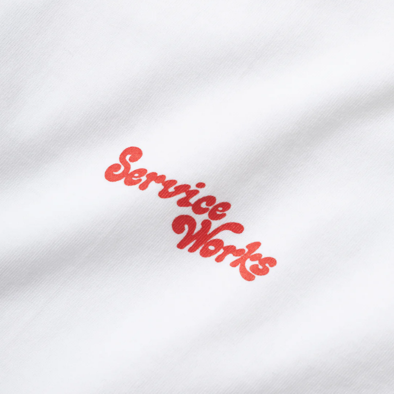 SERVICE WORKS WORK + PLEASURE T-SHIRT - WHITE