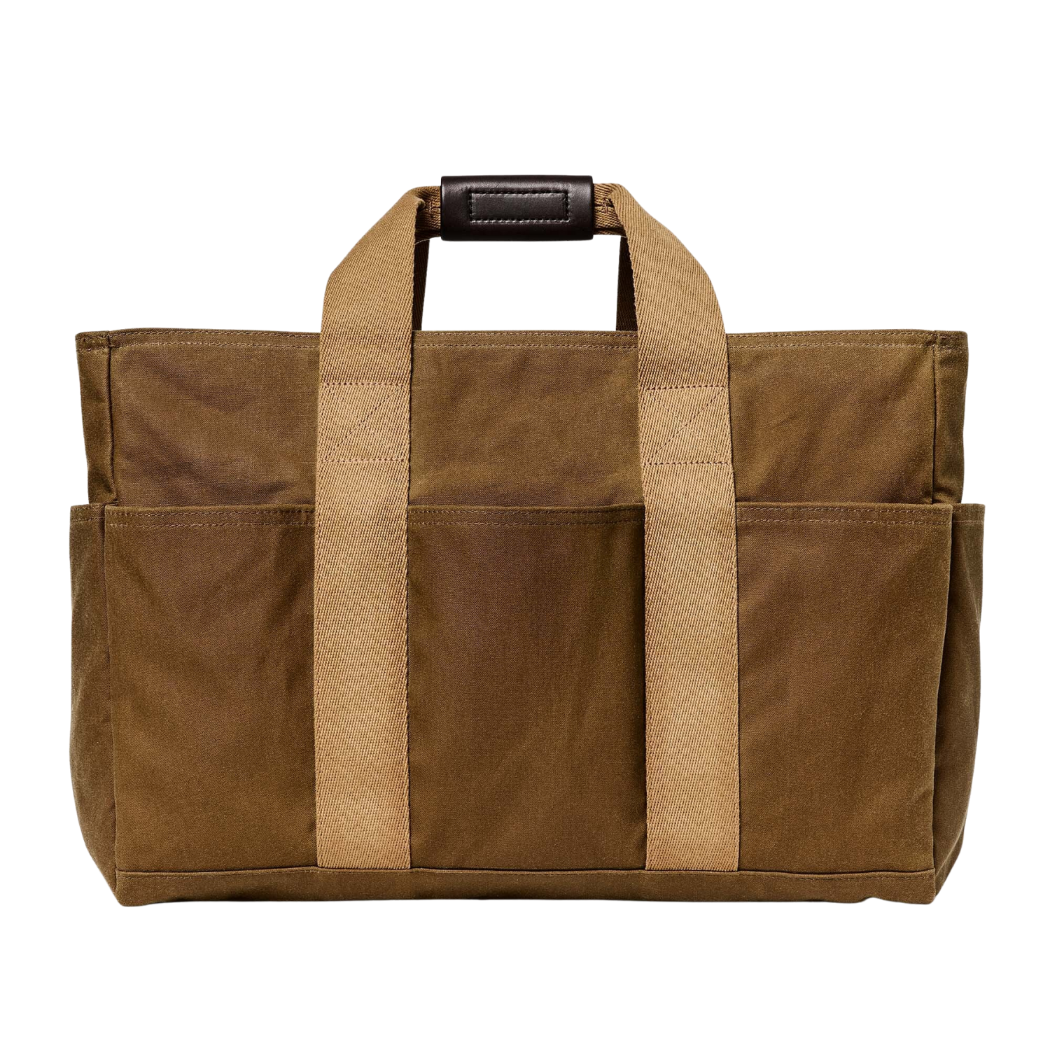 FILSON TIN CLOTH SUPPLY TOTE - DARK TAN