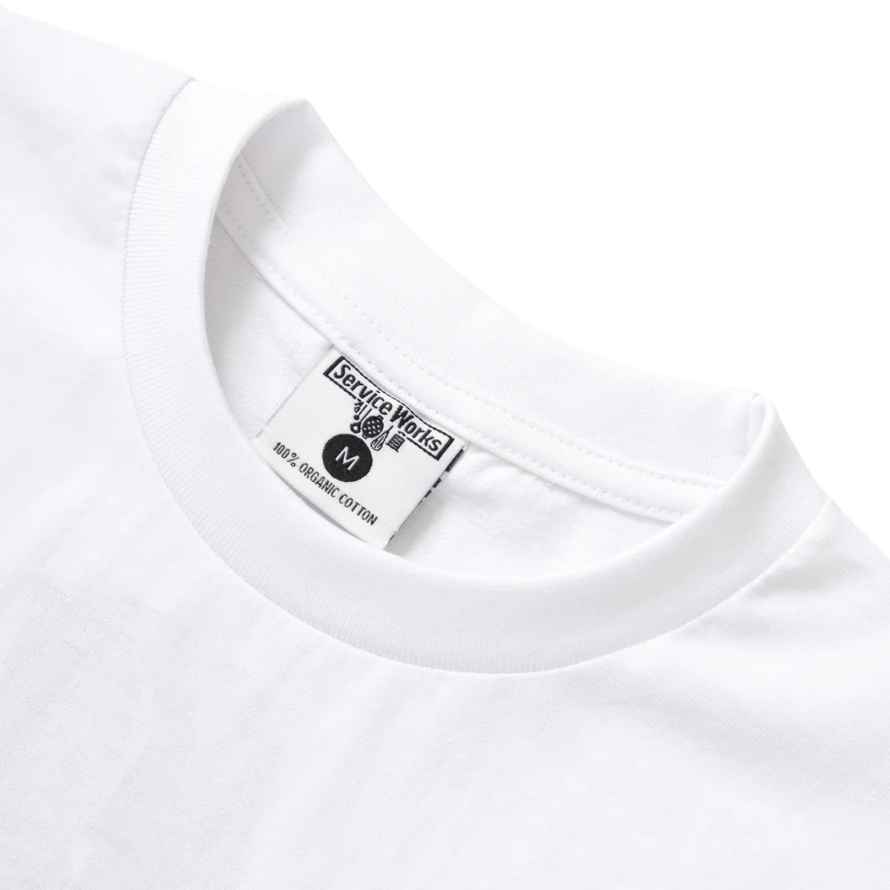 SERVICE WORKS WORK + PLEASURE T-SHIRT - WHITE