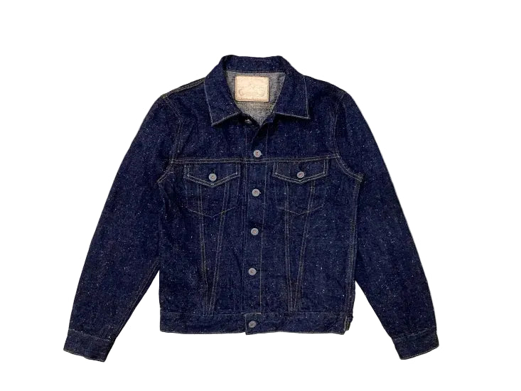 GRAPH ZERO JEAN JACKET 3RD TYPE - NEP YARN