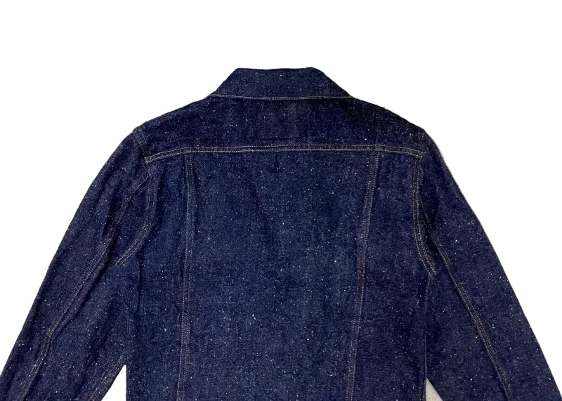 GRAPH ZERO JEAN JACKET 3RD TYPE - NEP YARN