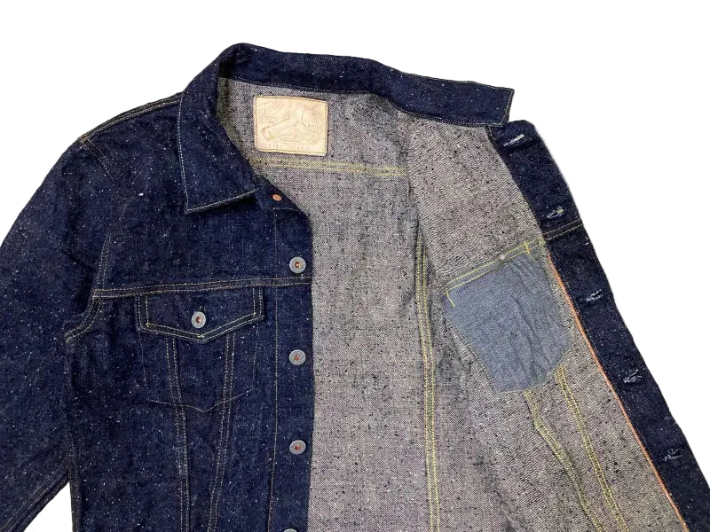 GRAPH ZERO JEAN JACKET 3RD TYPE - NEP YARN