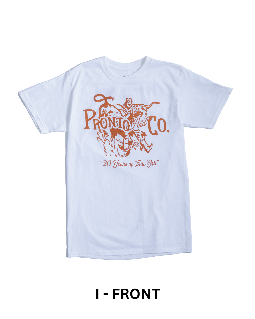 PRONTO&CO. 20TH ANNIVERSARY TEE - BLIND BOX Drop 2