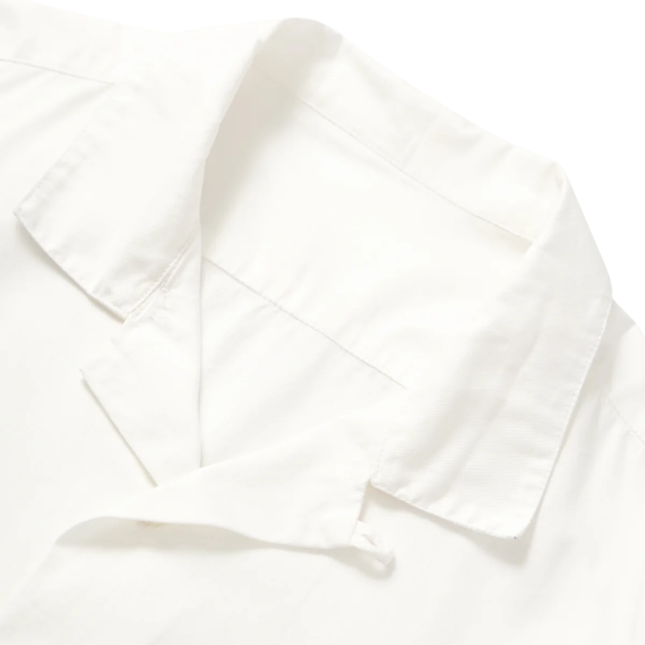 SERVICE WORKS LIGHT TWILL PICNIC SHIRT - OFF WHITE