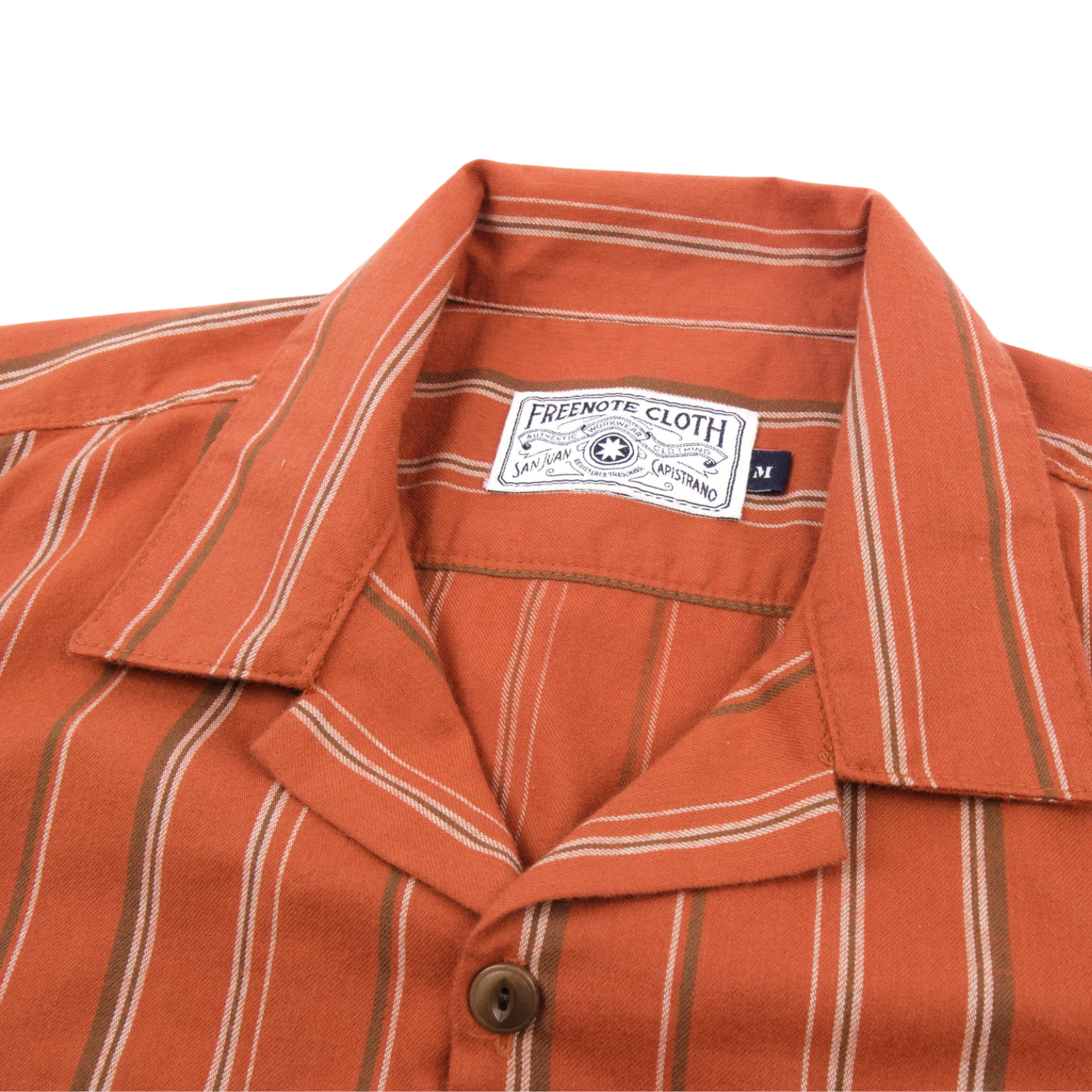 FREENOTE DAYTON S/S - ORANGE STRIPE