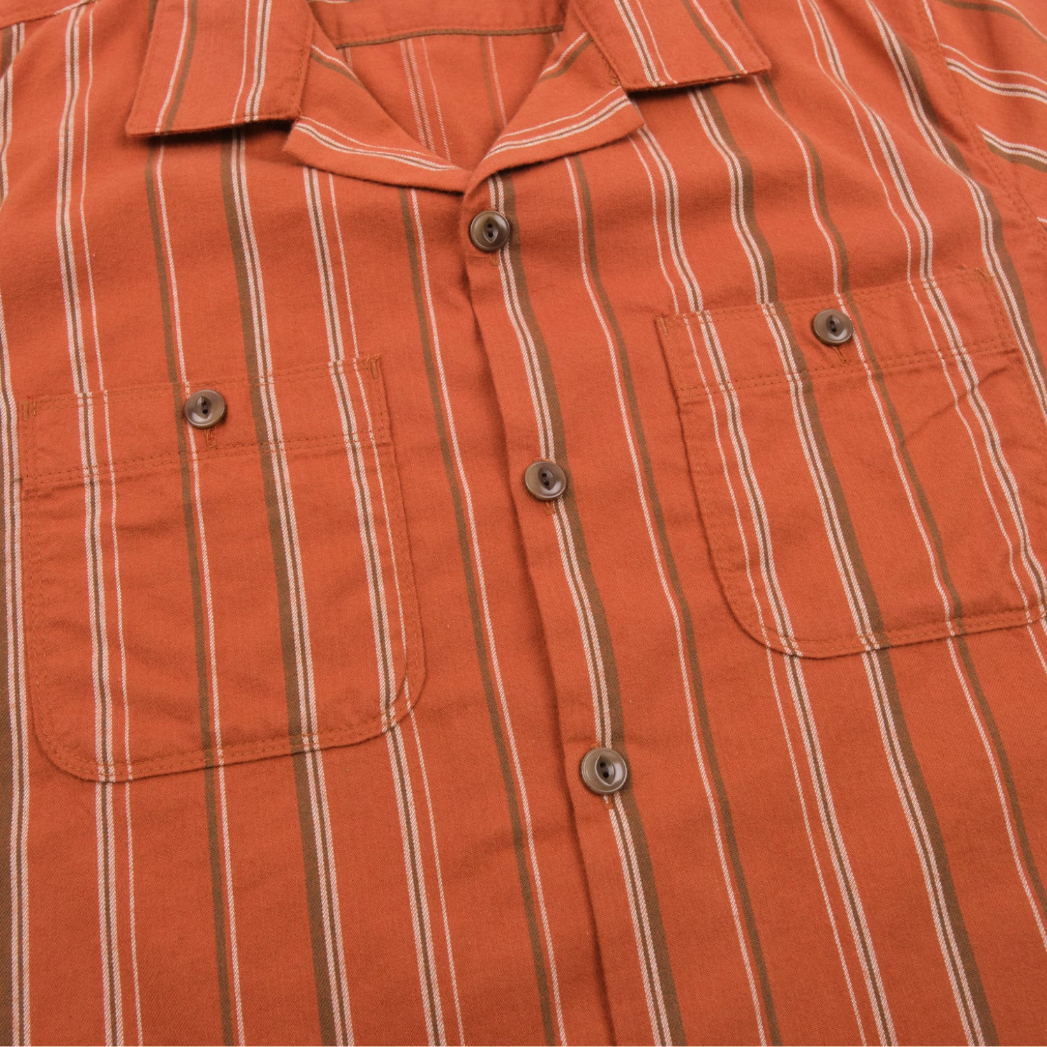 FREENOTE DAYTON S/S - ORANGE STRIPE